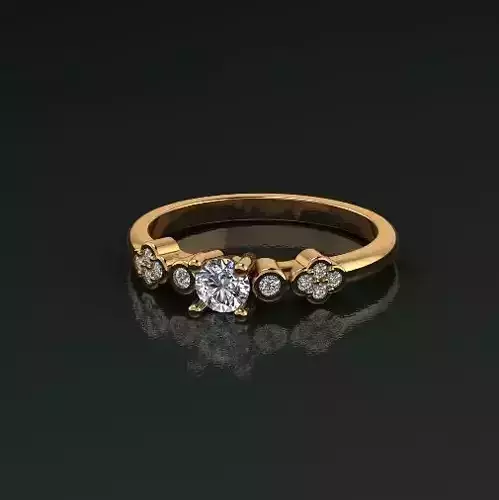 Solitaire ring Model 5064