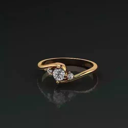 Solitaire ring Model 5063