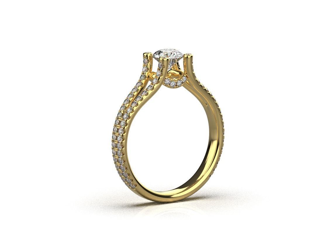 ring code 215 3D print model_12