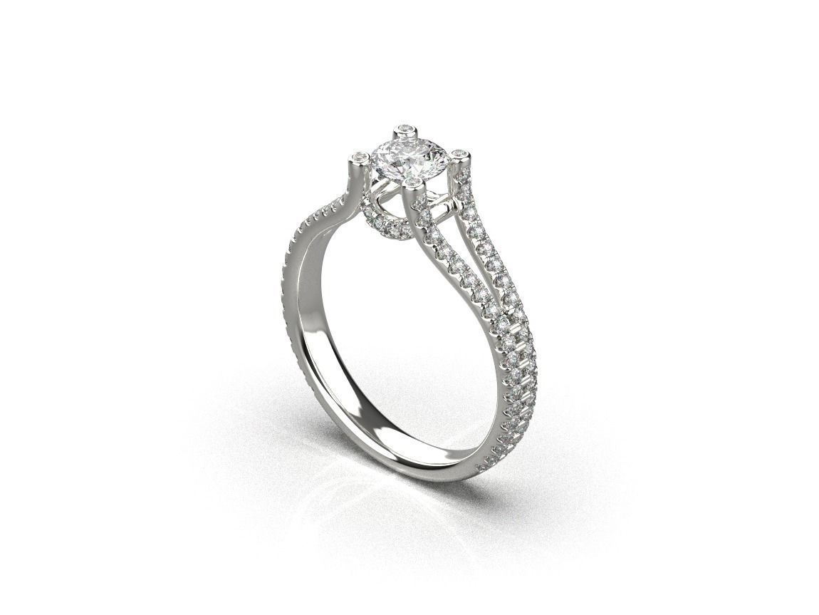 ring code 215 3D print model_14