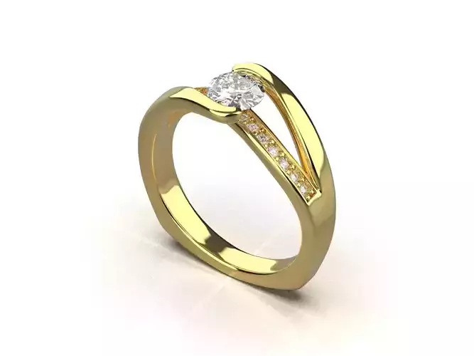ring code 214 3D print model