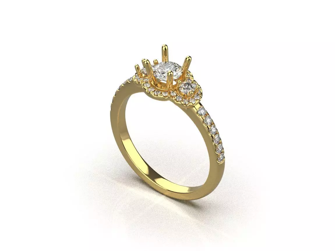 ring code 212 3D print model
