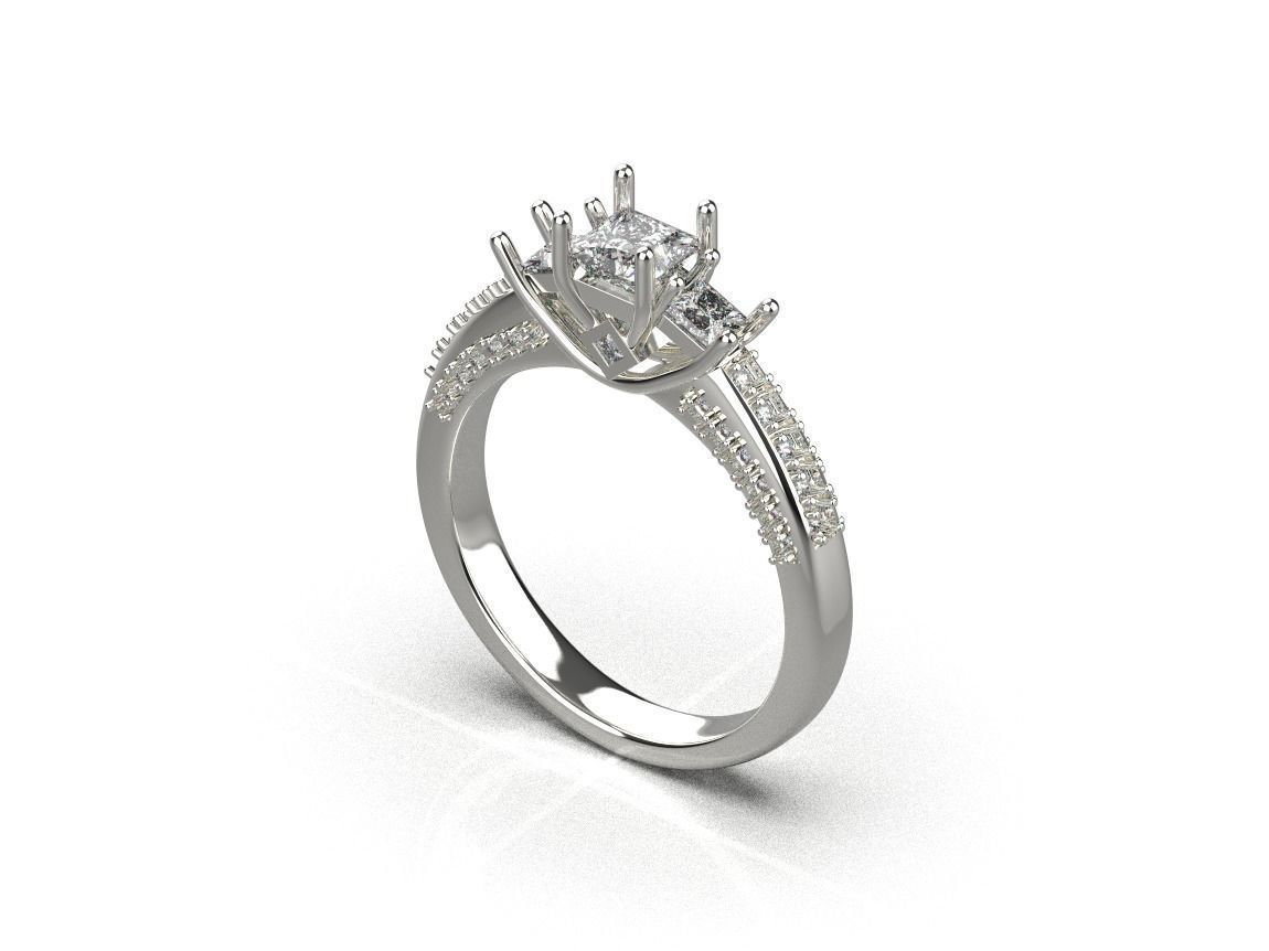 ring code 210 3D print model_14