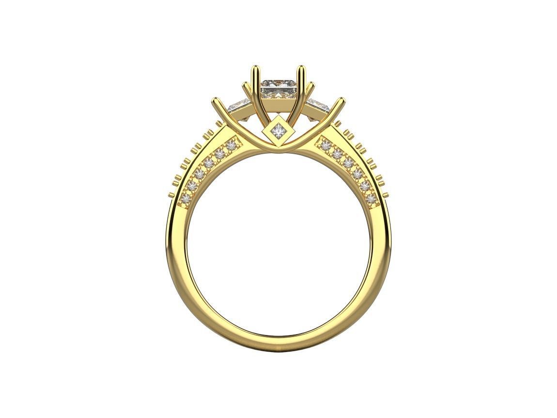 ring code 210 3D print model_7