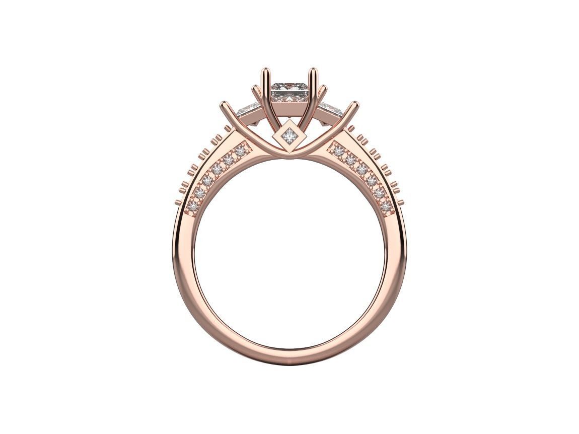 ring code 210 3D print model_8