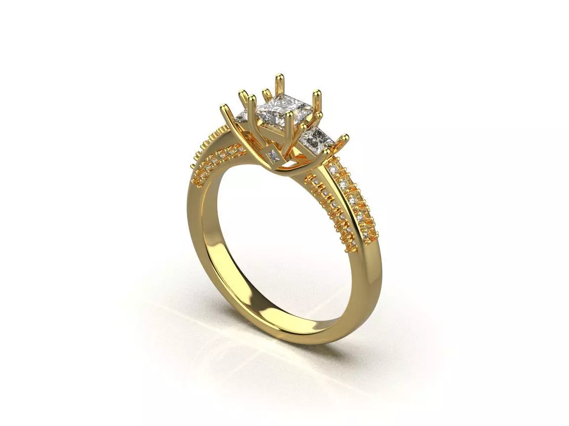 ring code 210 3D print model_0