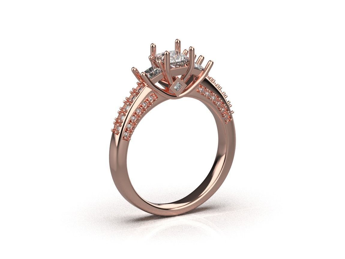 ring code 210 3D print model_11