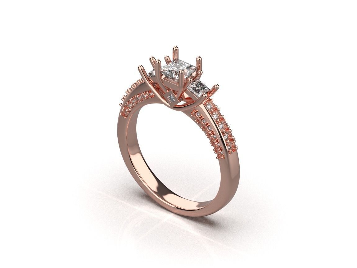 ring code 210 3D print model_13