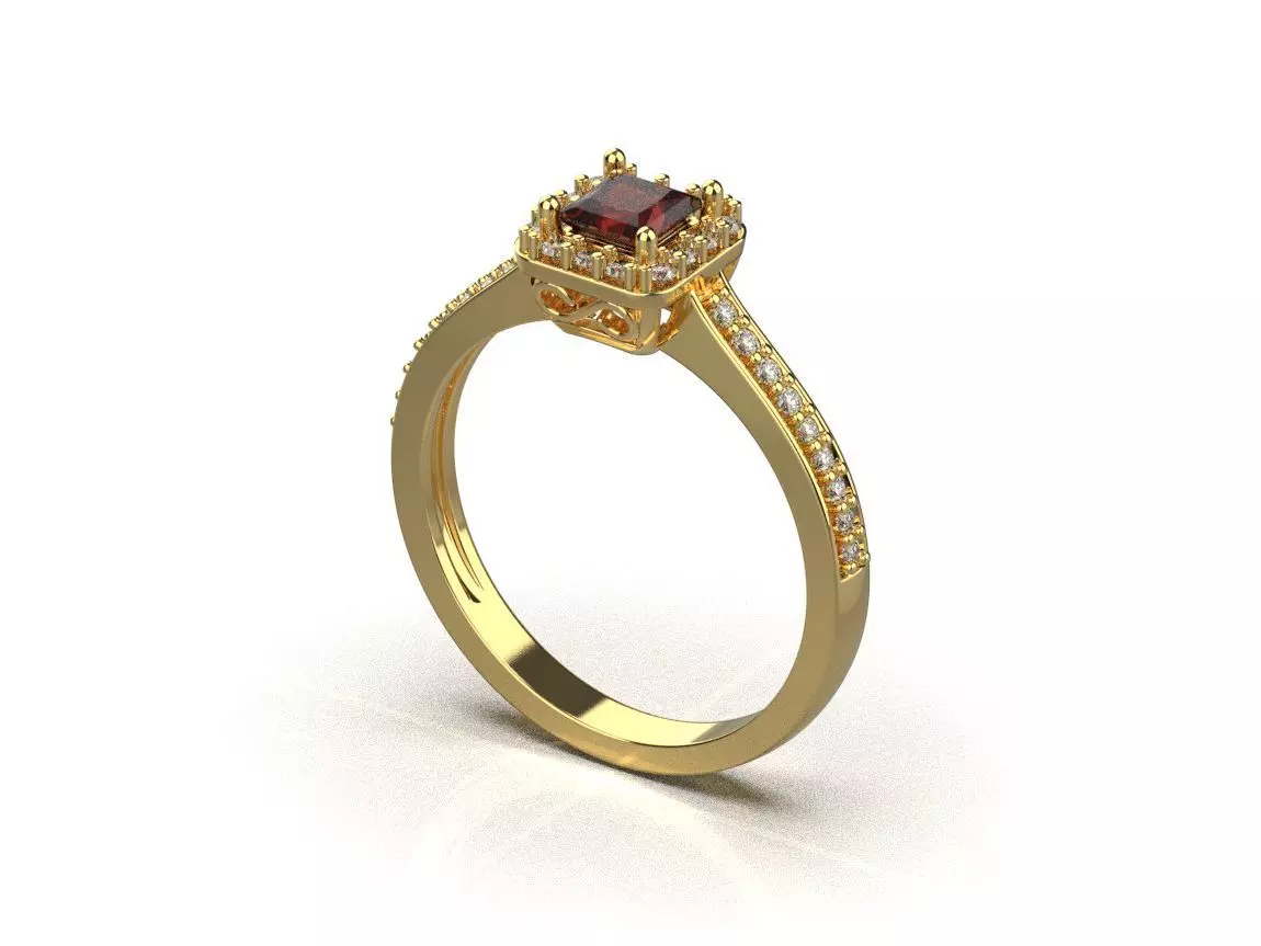 ring code 205 3D print model