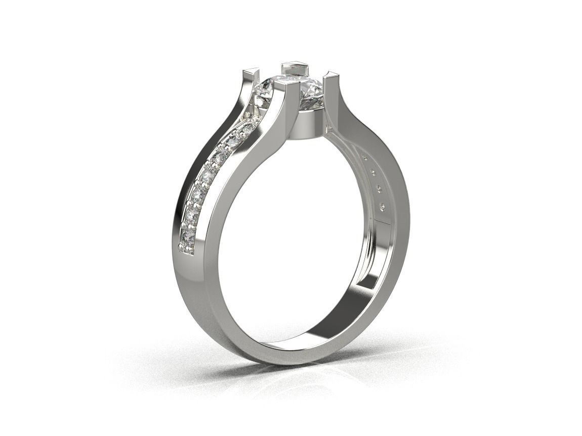 ring code 204 3D print model_10