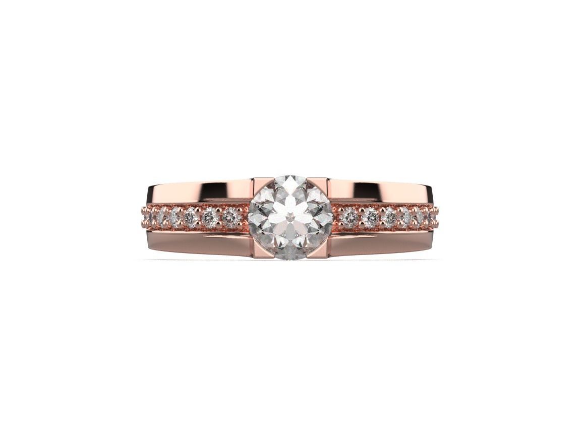 ring code 204 3D print model_5