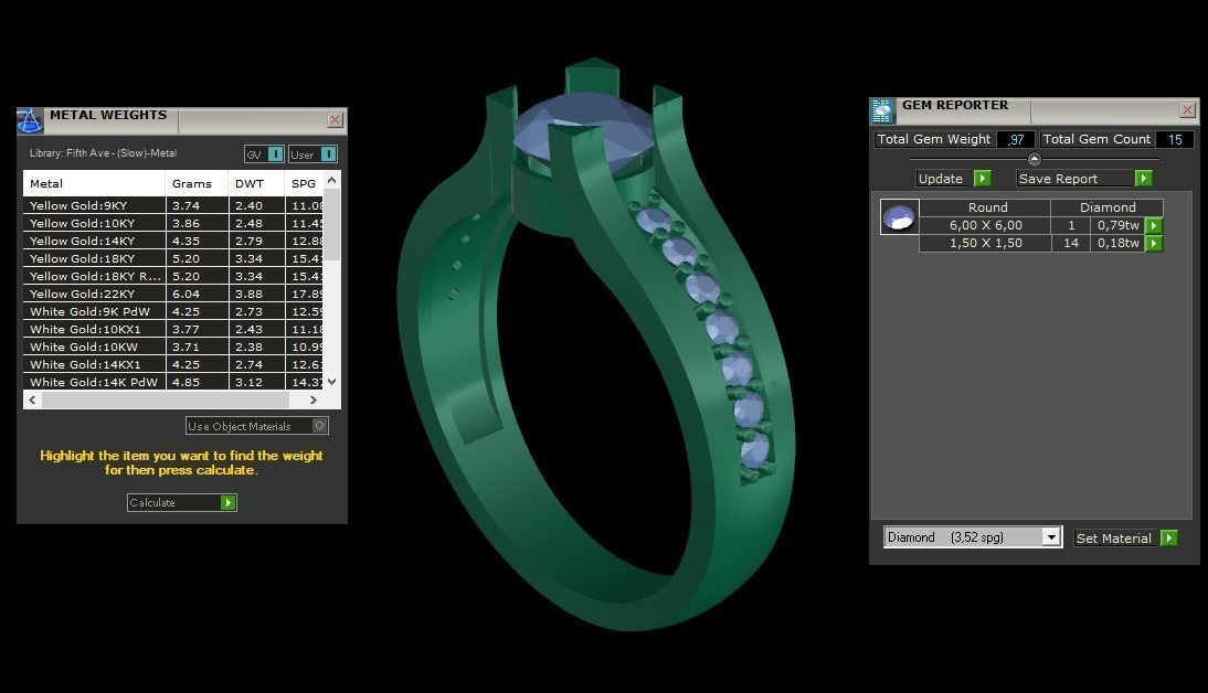 ring code 204 3D print model_2