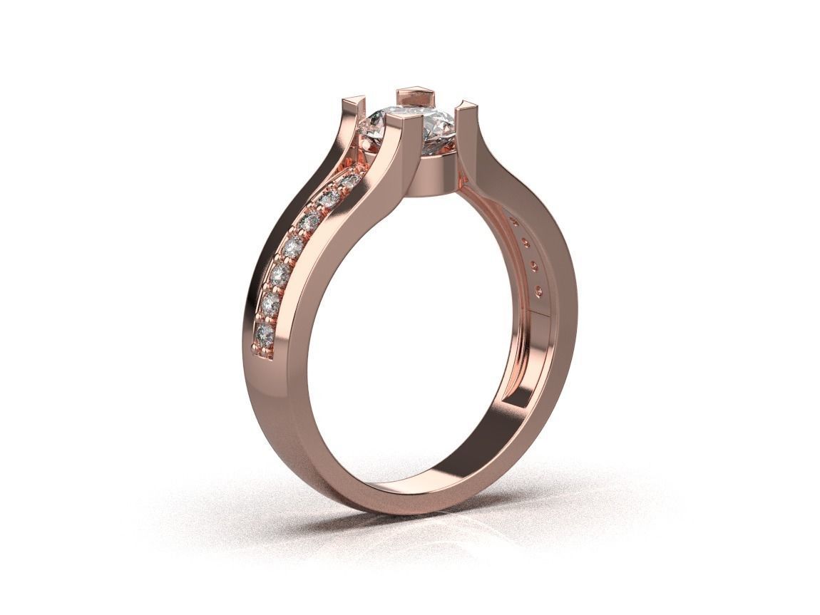 ring code 204 3D print model_11