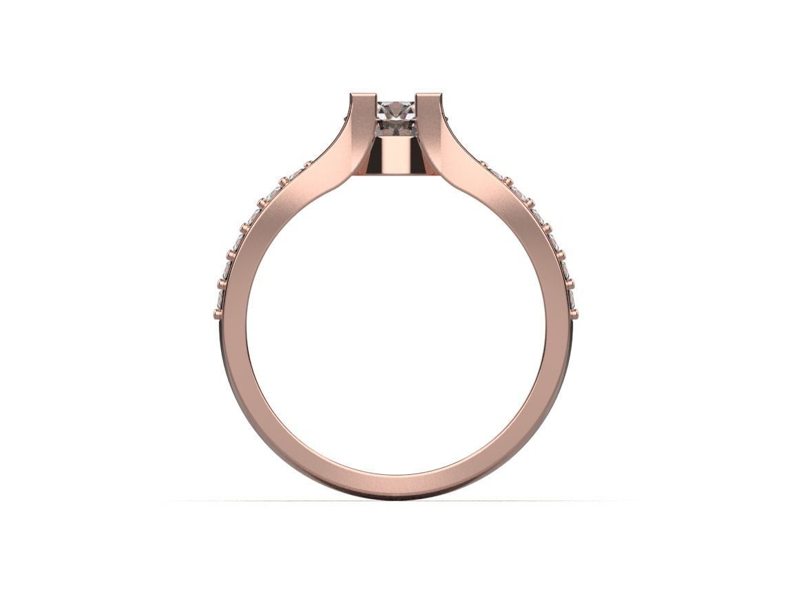 ring code 204 3D print model_8