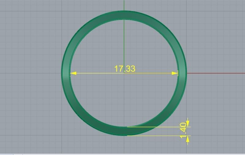 Ring GG Model 5053 3D print model_5