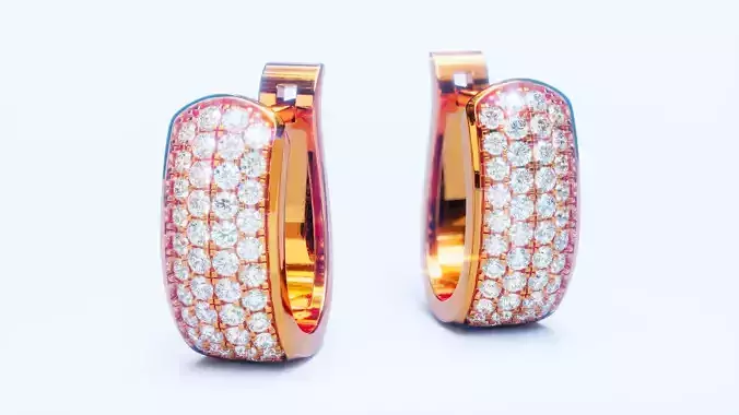 English Lock Earring 4