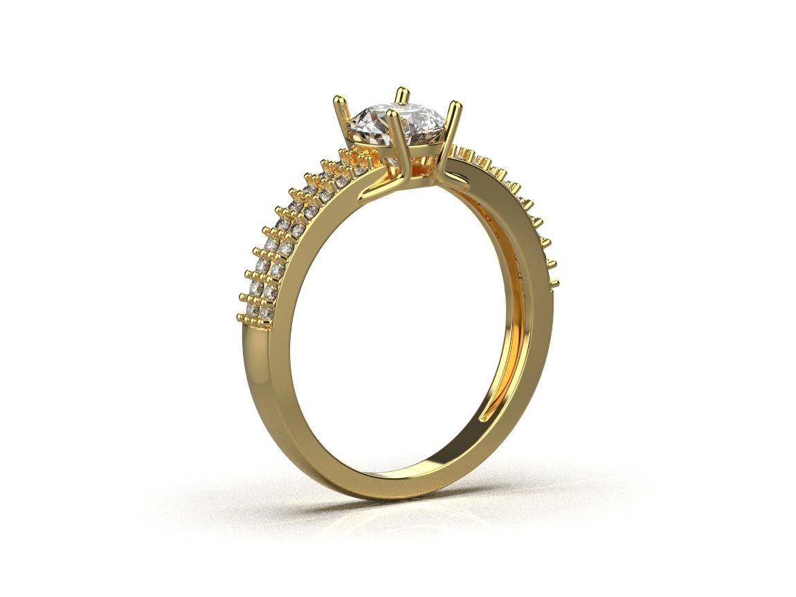 ring code 195 3D print model_12