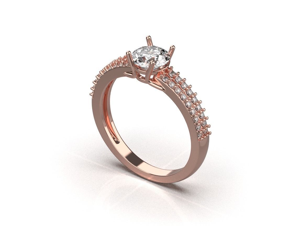 ring code 195 3D print model_13