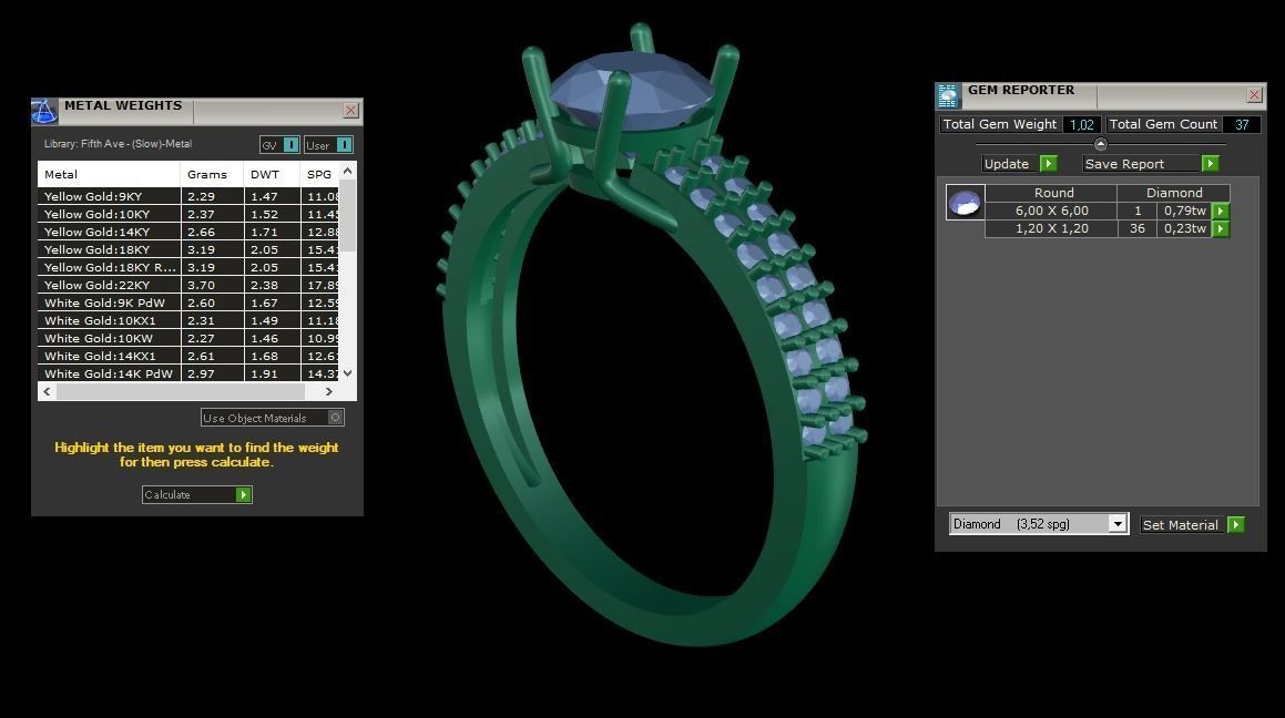 ring code 195 3D print model_2