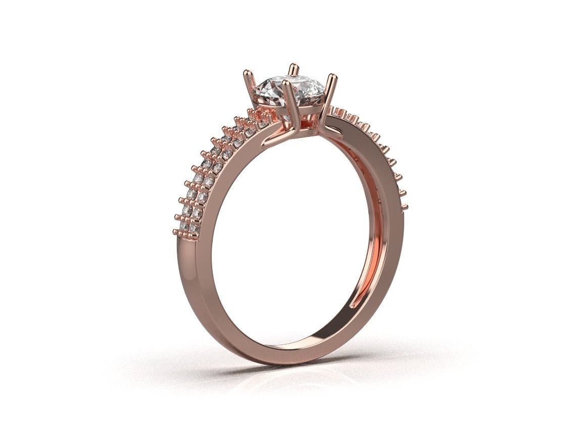 ring code 195 3D print model_11