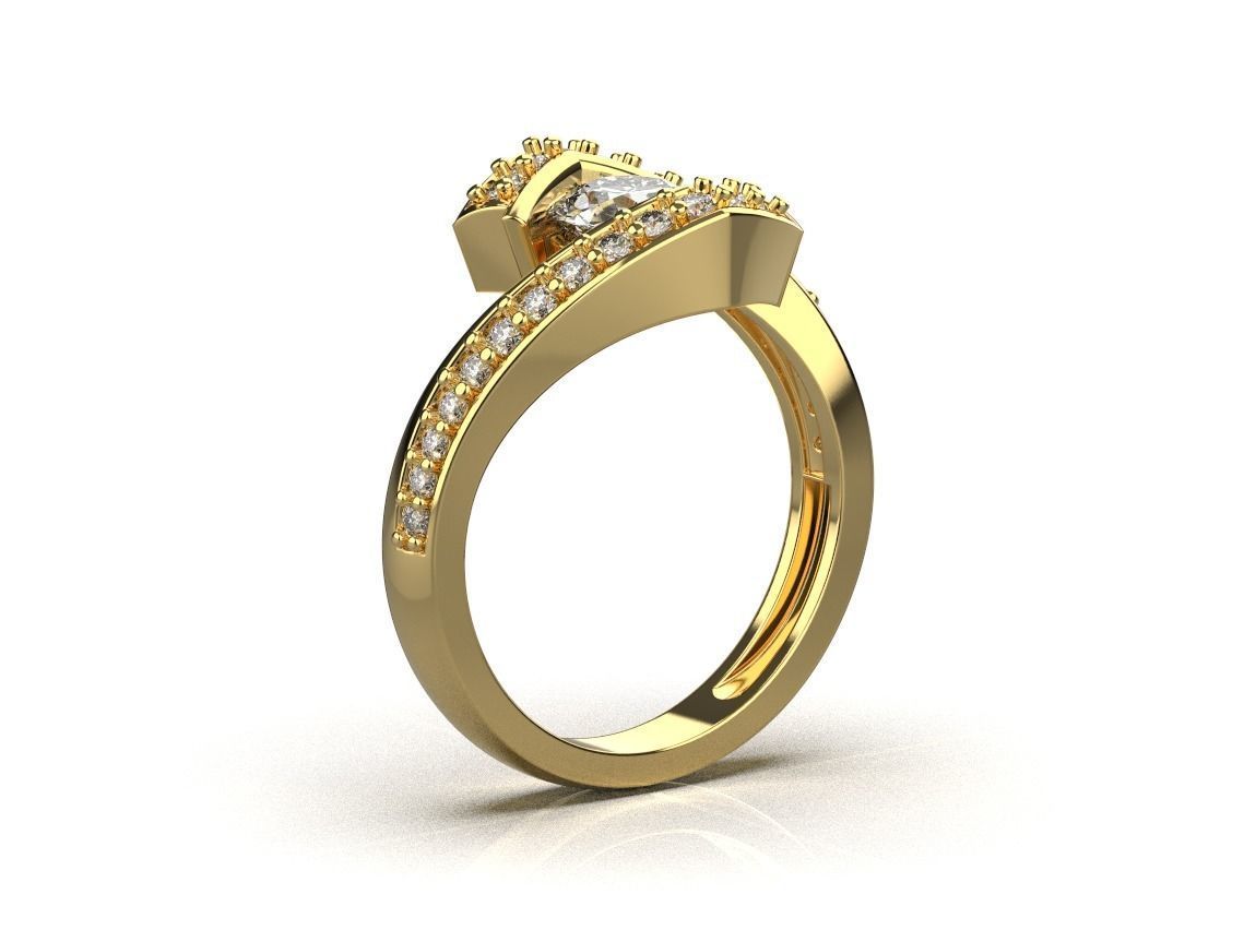 ring code 192 3D print model_12