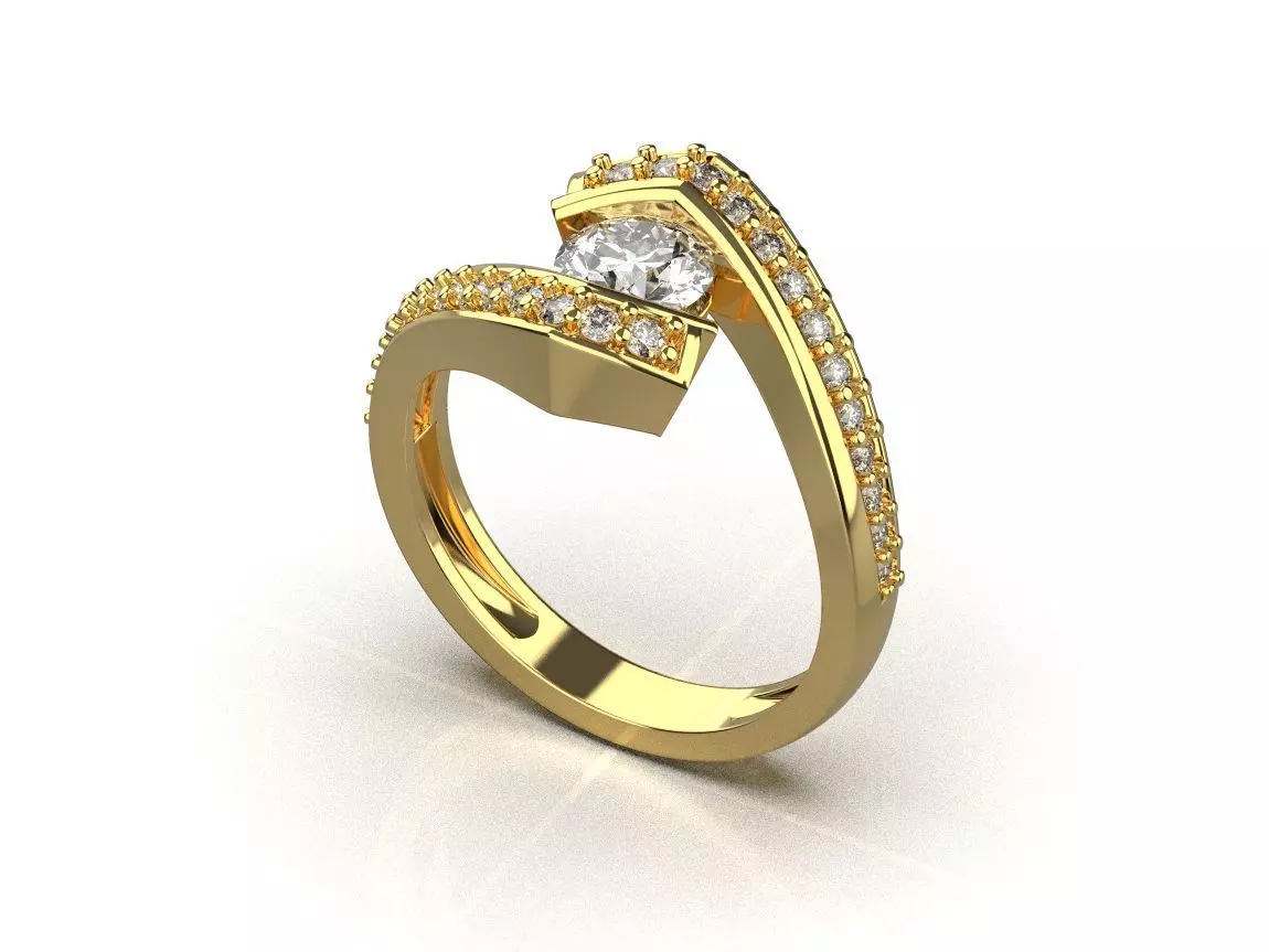 ring code 192 3D print model_0