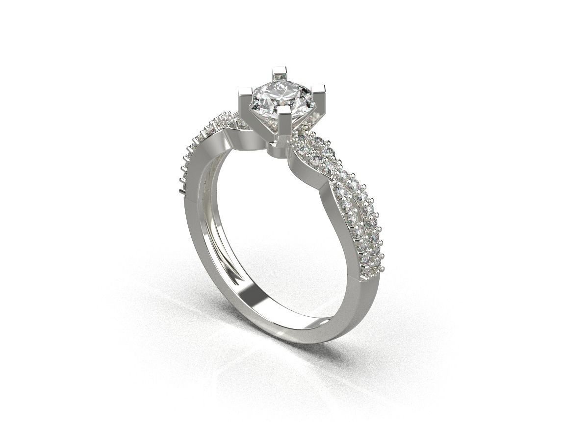 ring code 191 3D print model_14