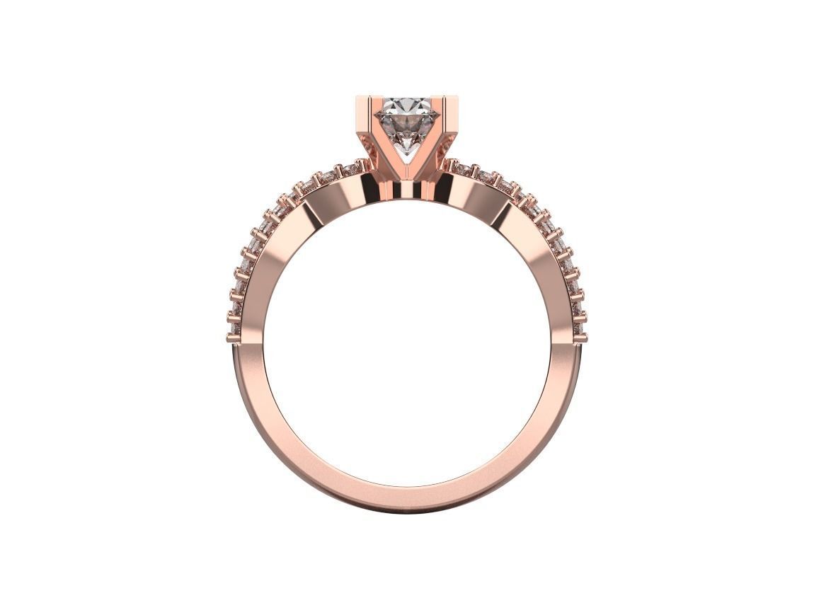 ring code 191 3D print model_8