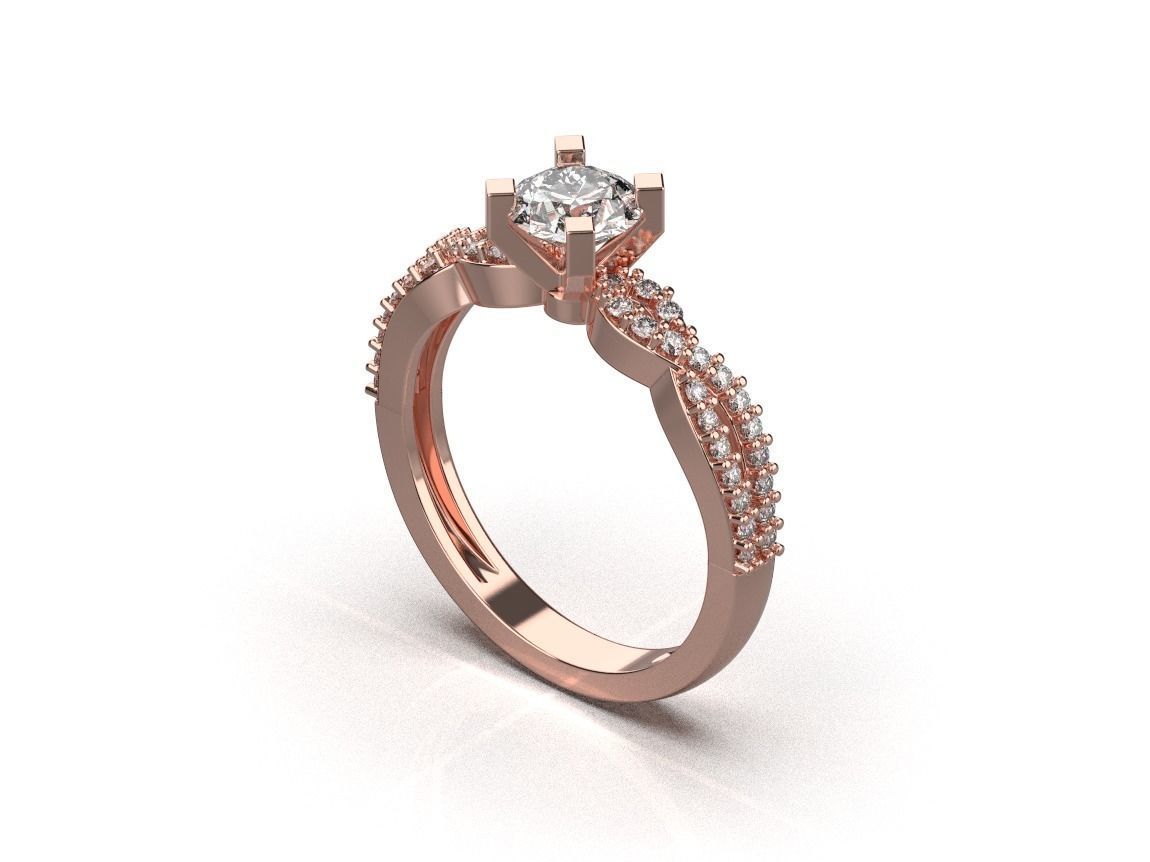 ring code 191 3D print model_13