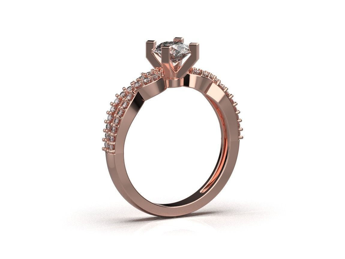 ring code 191 3D print model_11