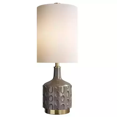 Uttermost Darrin Grey Table Lamp