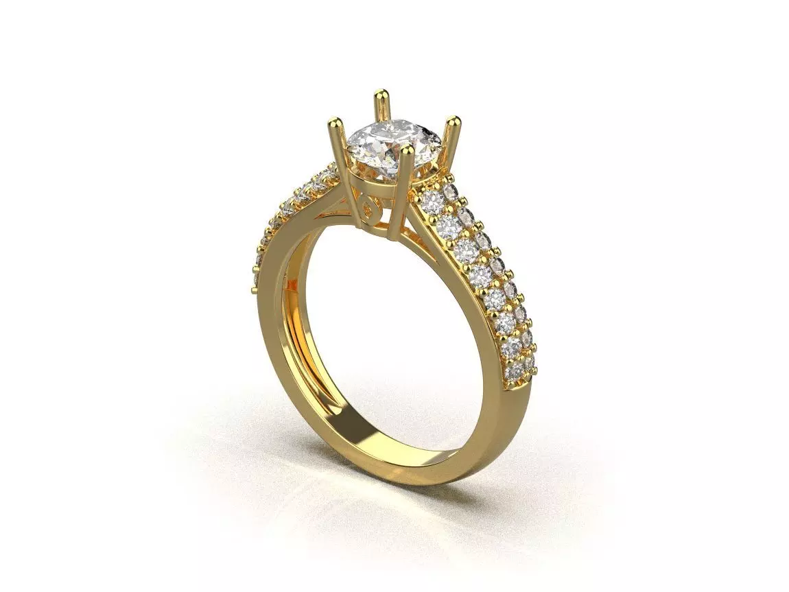 ring code 186 3D print model