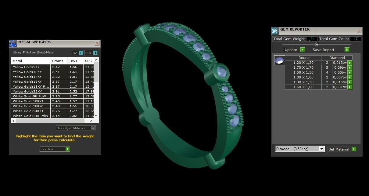 ring code 184 3D print model_2