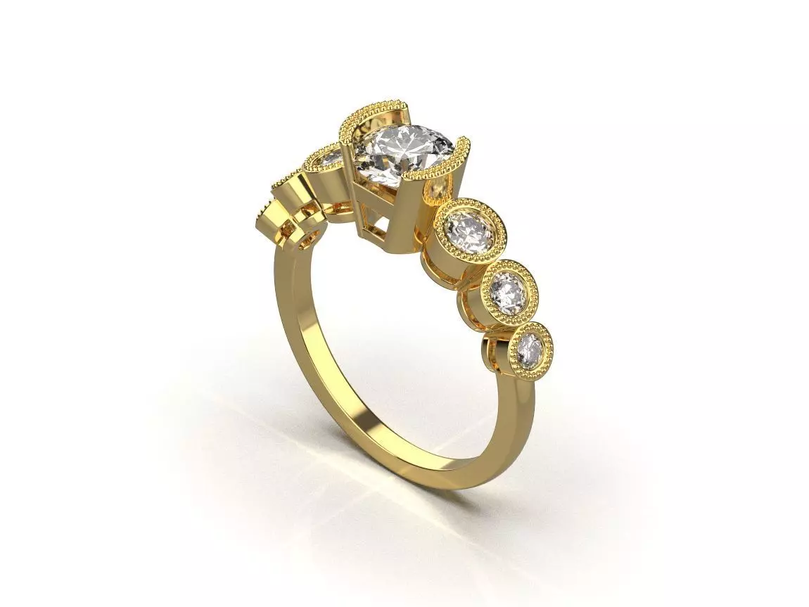 ring code 183 3D print model