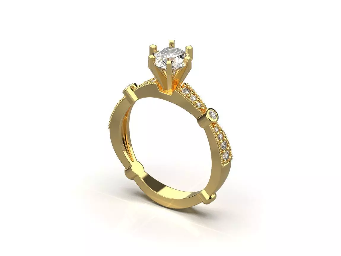 ring code 182 3D print model