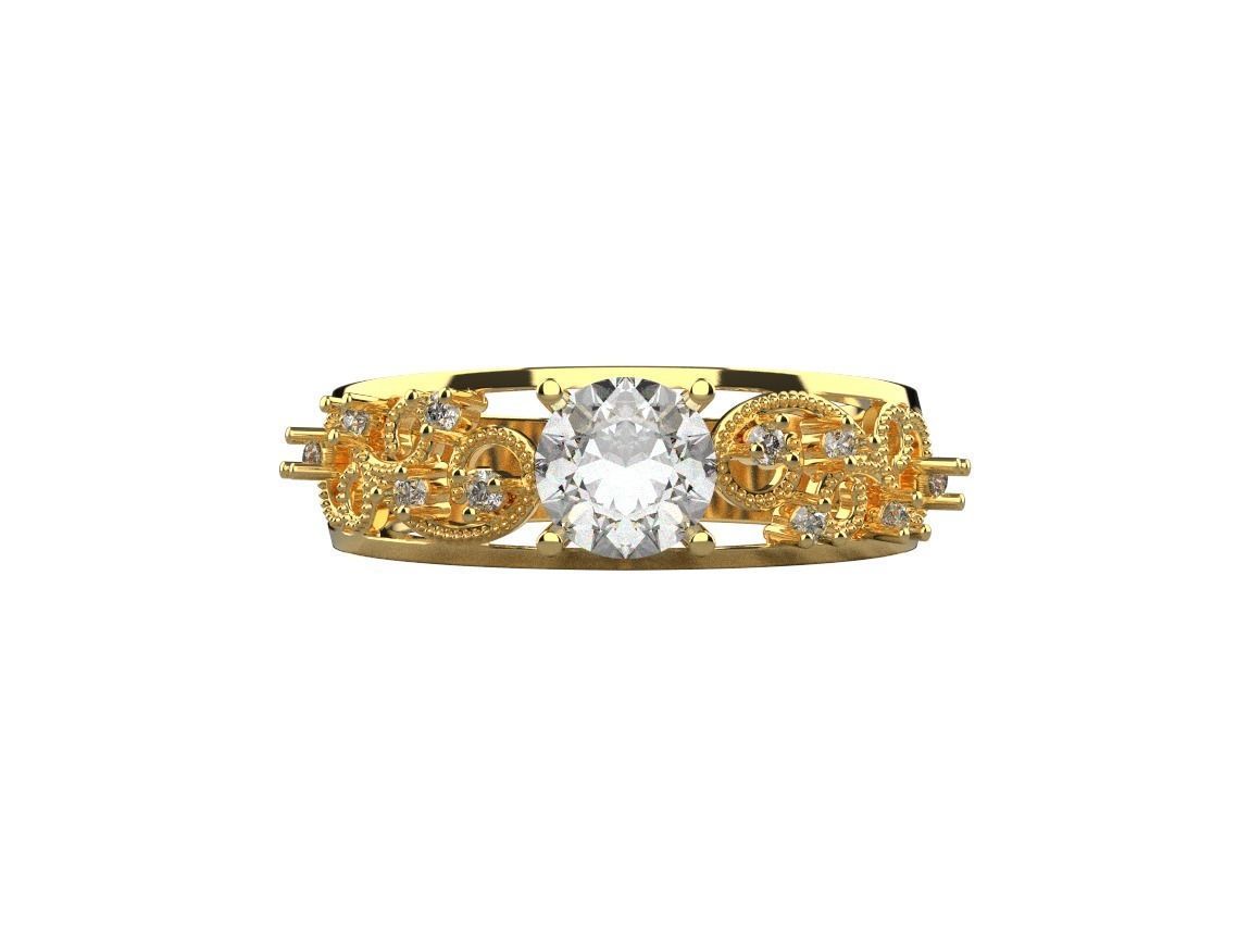 ring code 180 3D print model_6