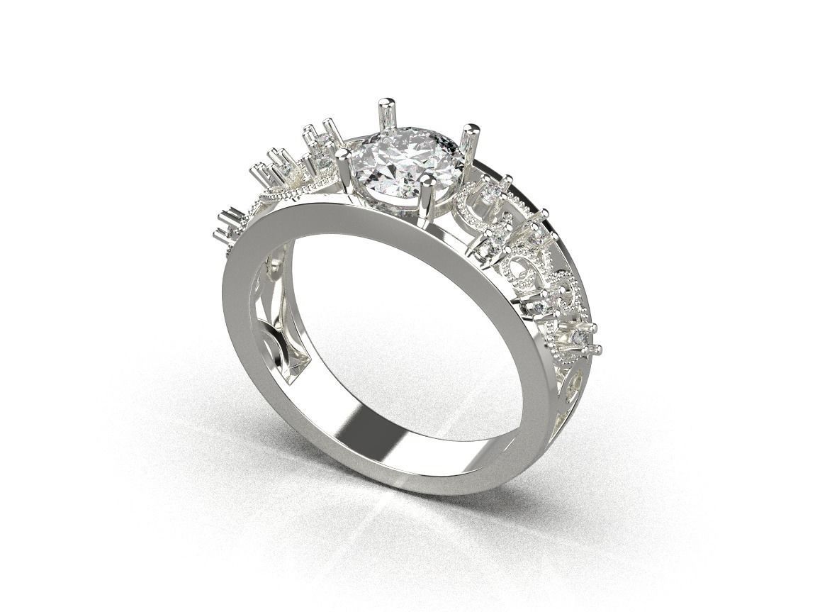 ring code 180 3D print model_14