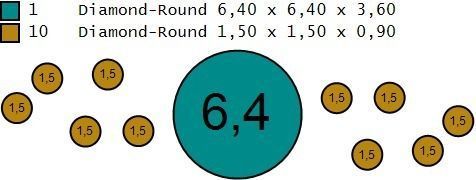 ring code 180 3D print model_3