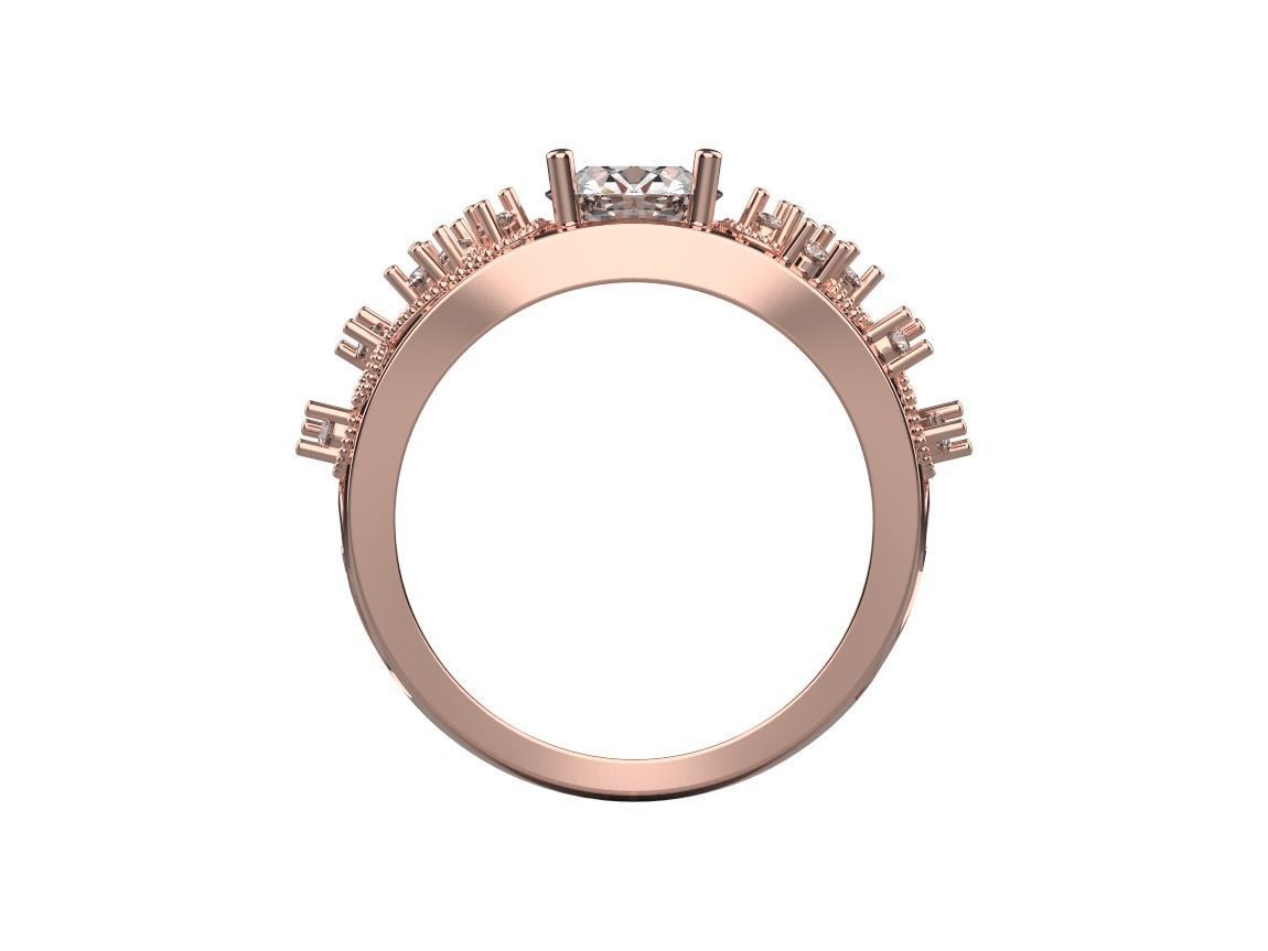 ring code 180 3D print model_8