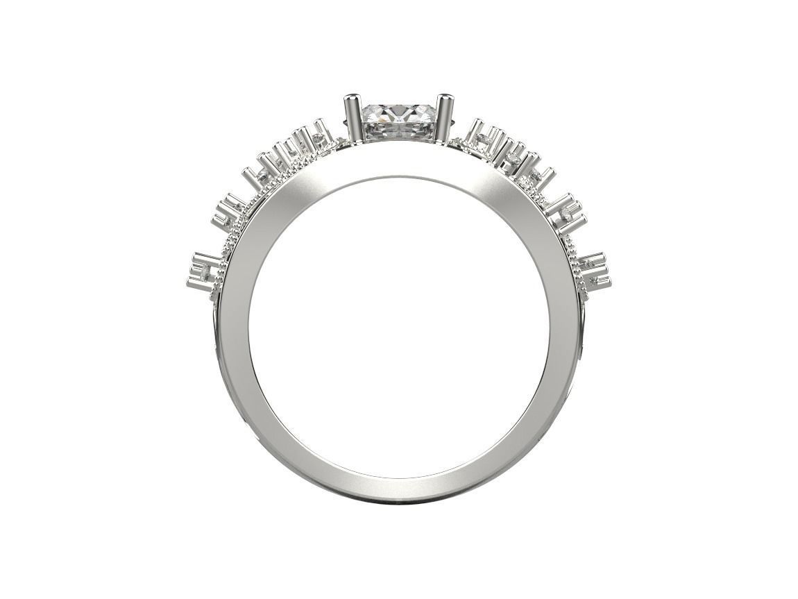 ring code 180 3D print model_9