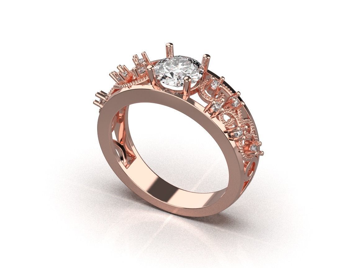 ring code 180 3D print model_13