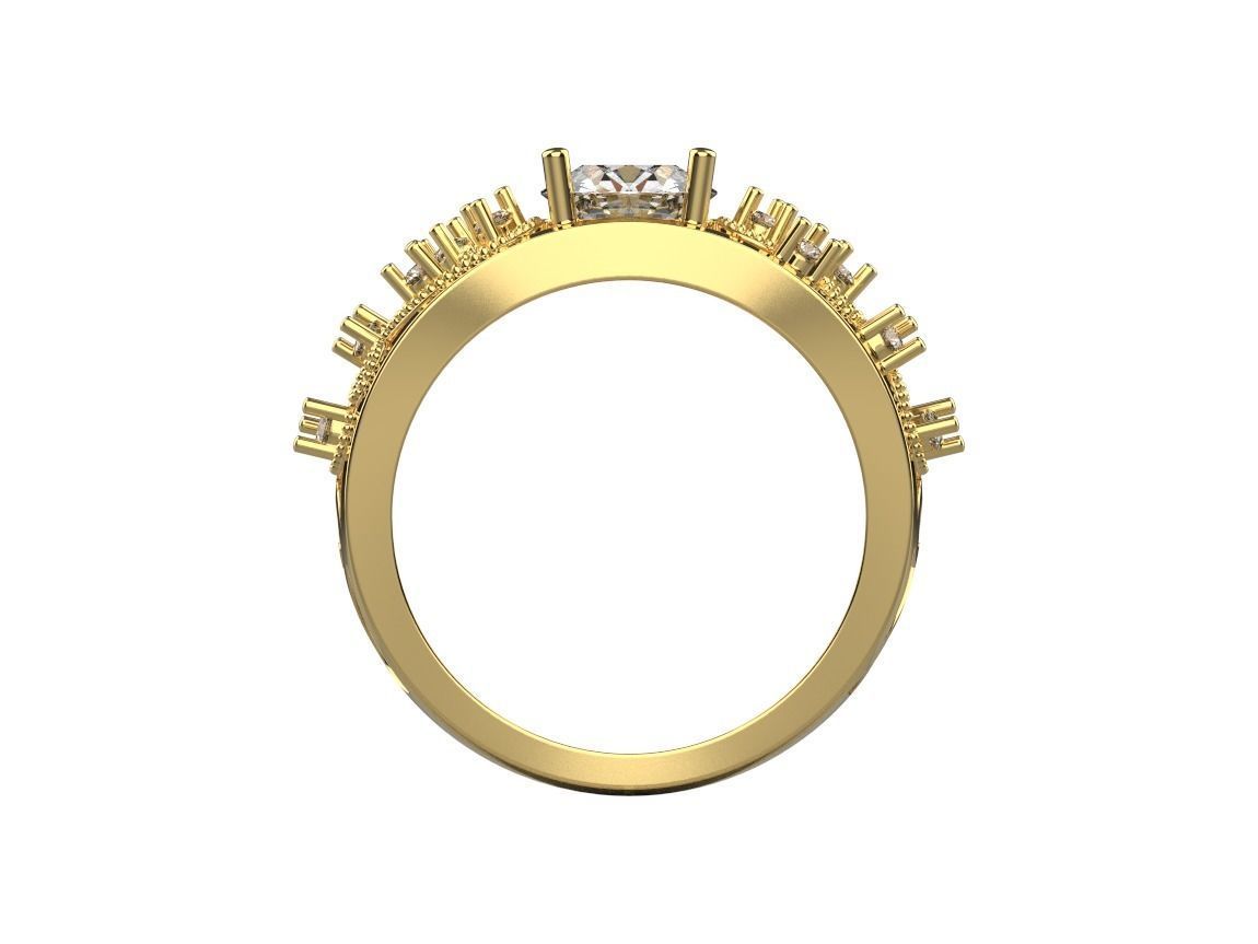 ring code 180 3D print model_7