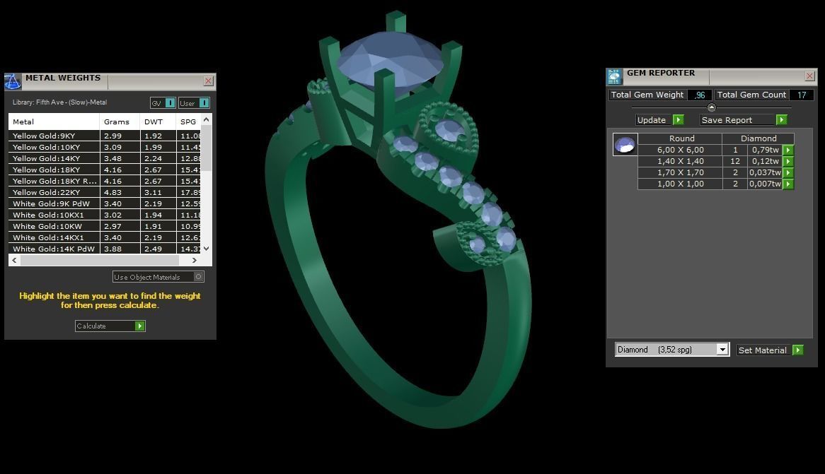 ring code 179 3D print model_2