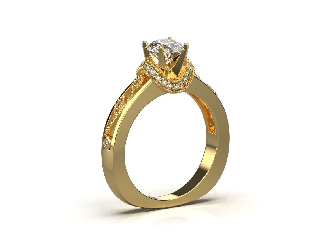 ring code 176 3D print model_12