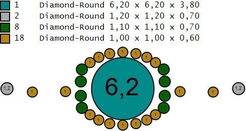 ring code 176 3D print model_3