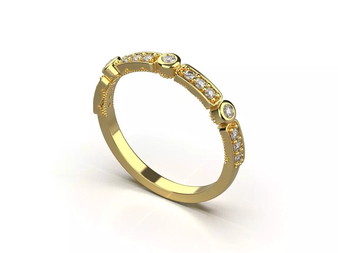 ring code 174 3D print model