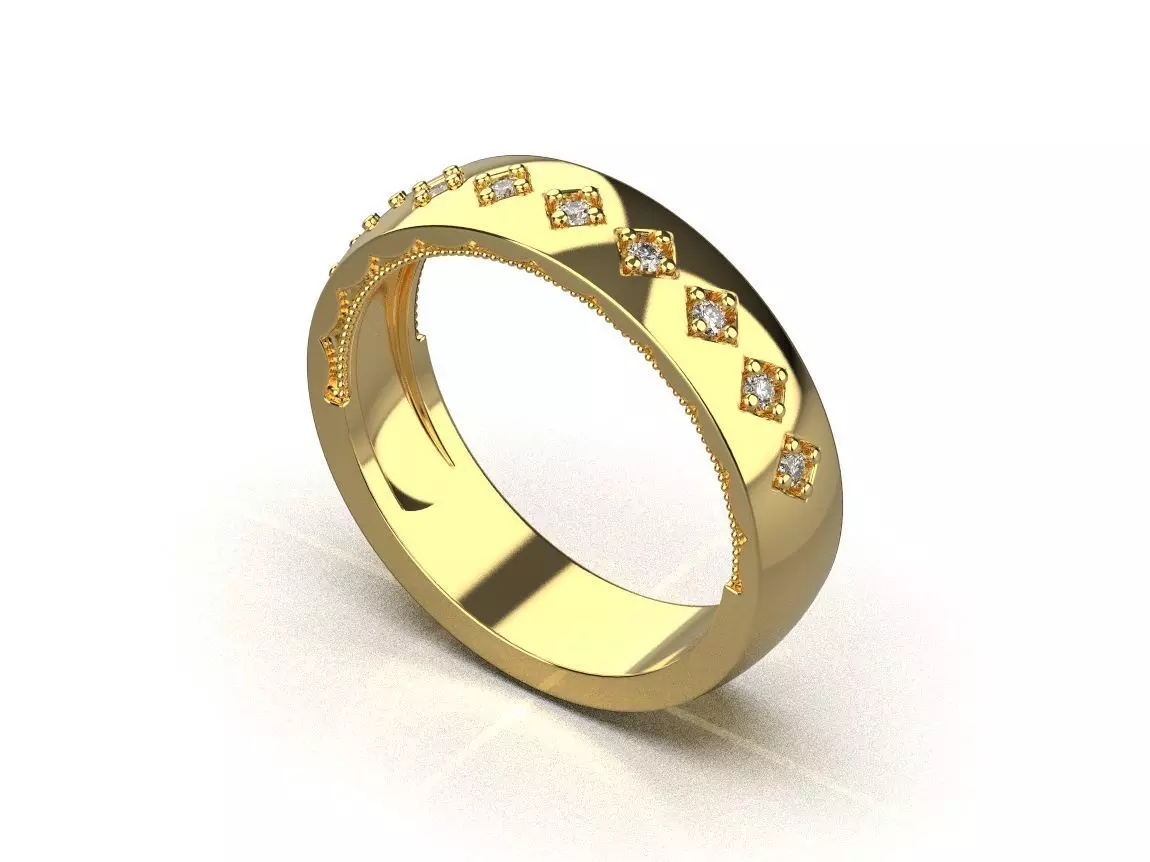 ring code 173 3D print model