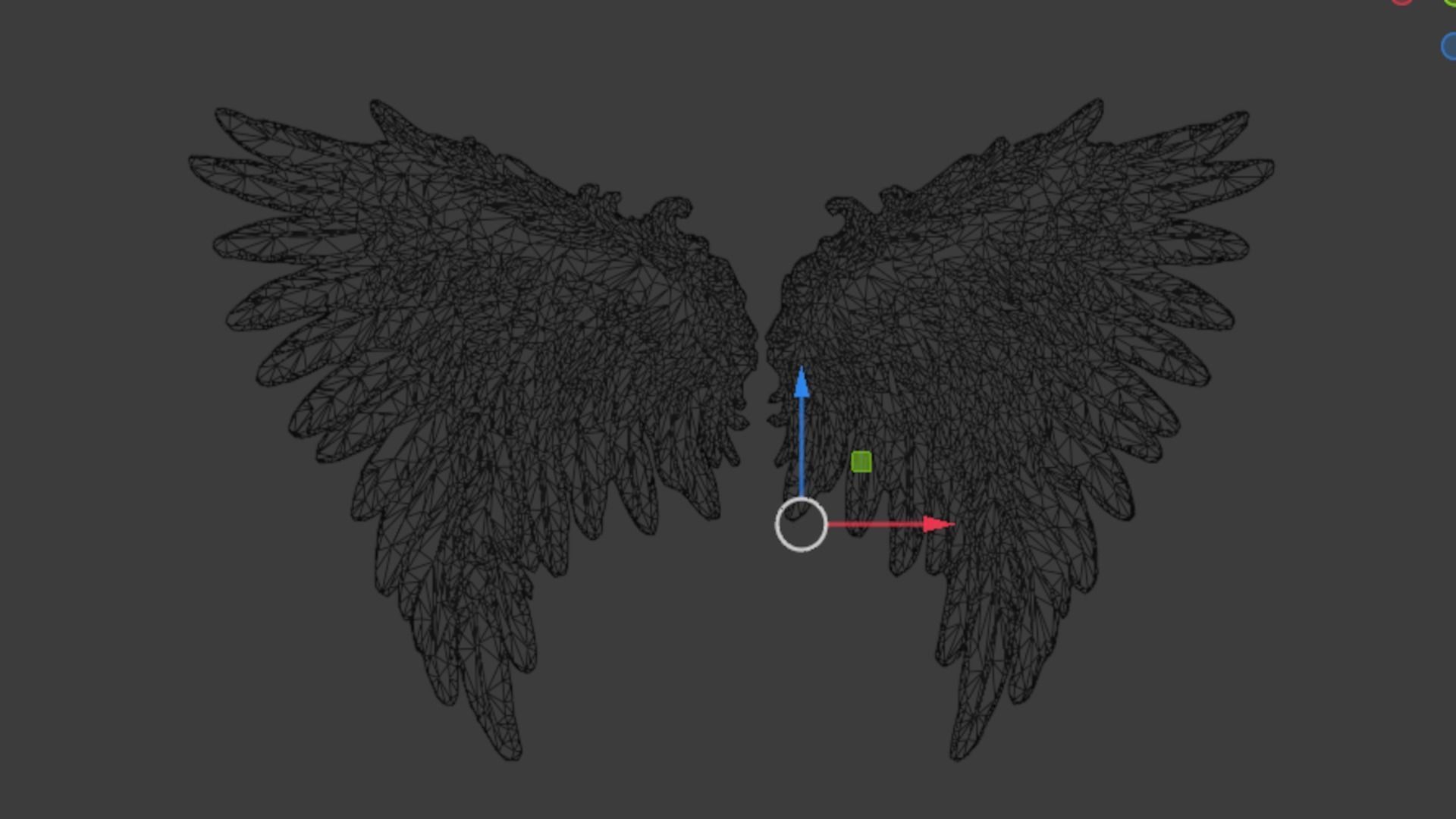 Wings Printable carved decor 11 3D model_6