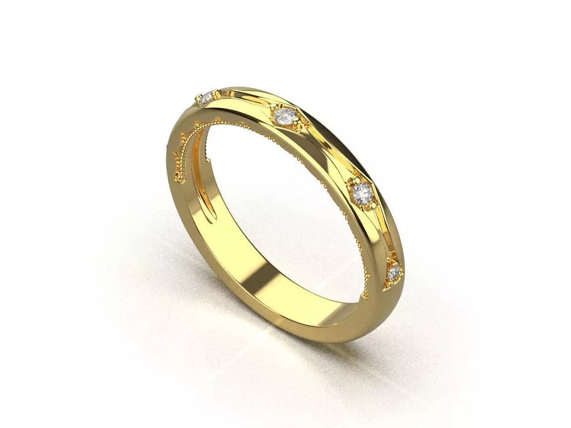 ring code 172 3D print model_0