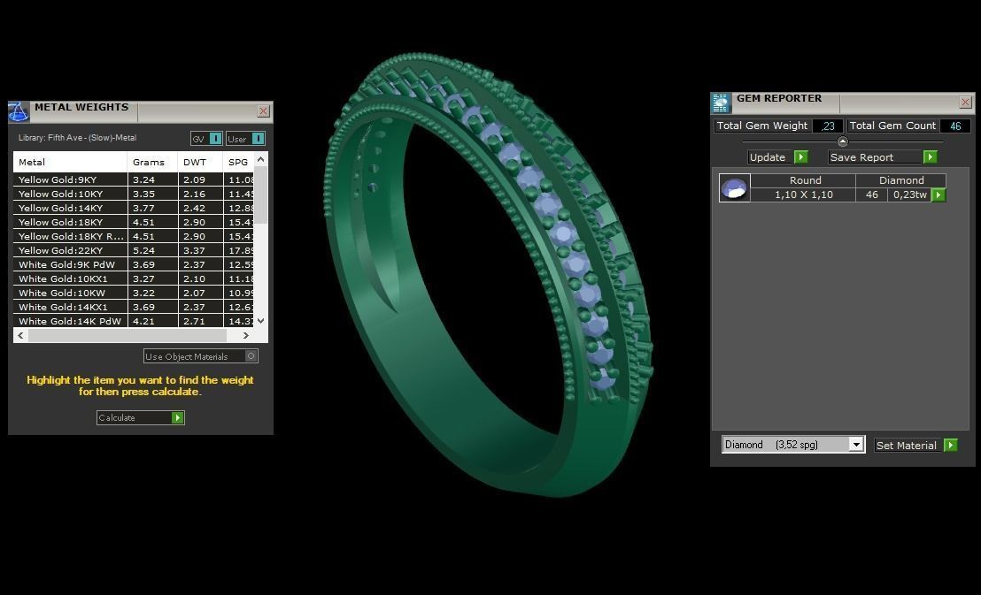 ring code 170 3D print model_2